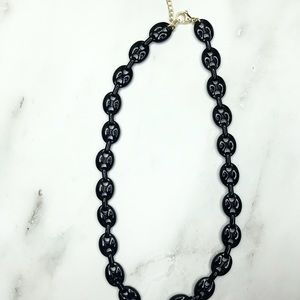Enamel Mariner Chain Necklace
